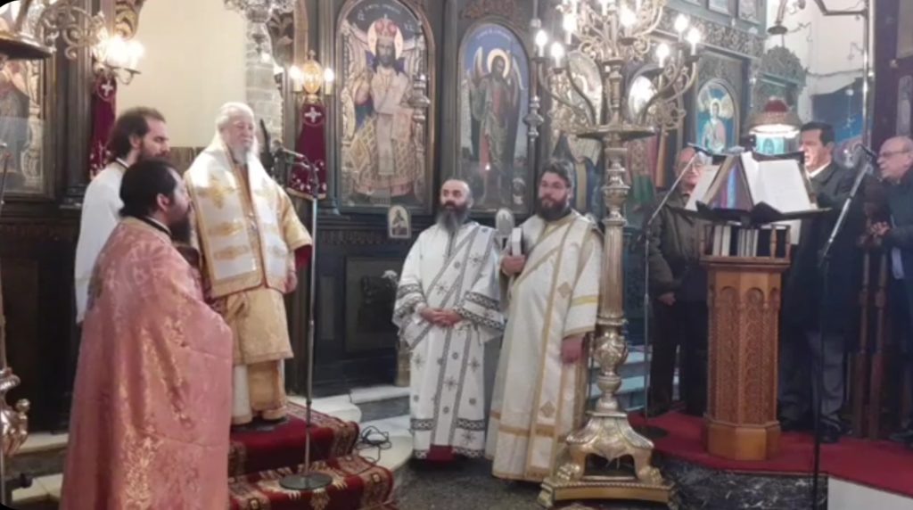 Πρωτοχρονιά 2022 στον Μητροπολιτικό Ιερό Ναό Αγίου Αθανασίου Κύμης