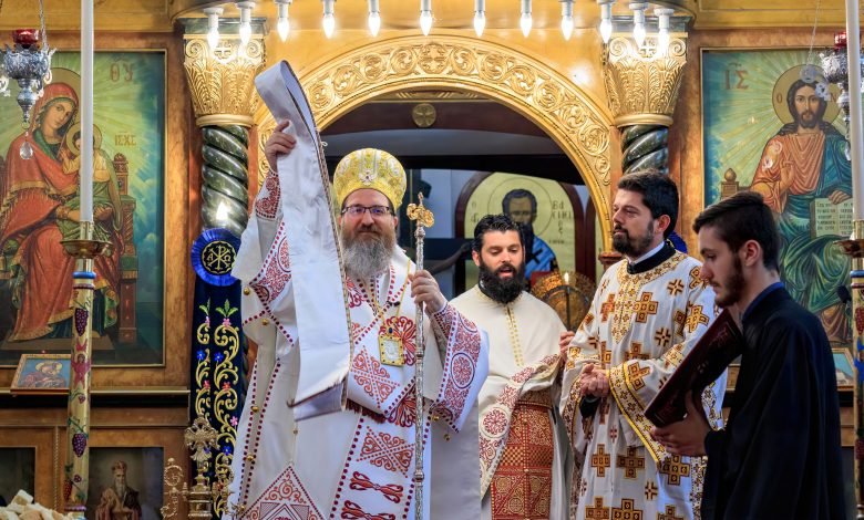 Ordination of Mr Nicholas Kakulas by His Grace Bishop Elpidios of Kyanea