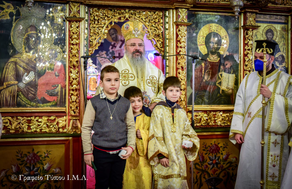 Ο Λαγκαδά Πλάτων τίμησε τα παιδιά για την τόλμη τους