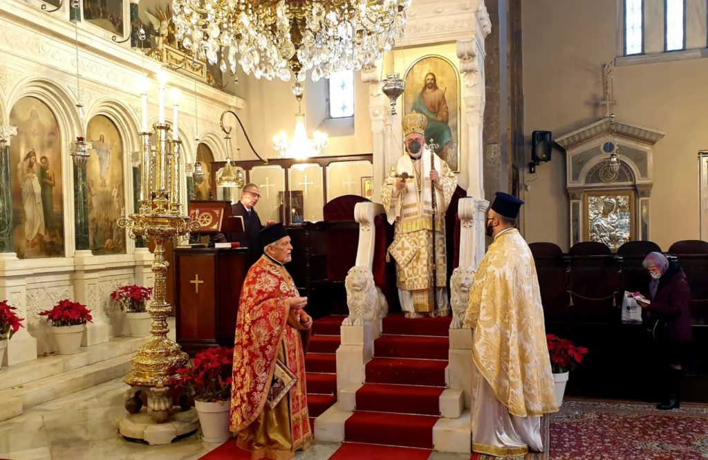 Κυριακή μετά τα Φώτα στην Αγία Τριάδα Χαλκηδόνος