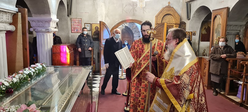 Λαμπρή εορτή της εύρεσης των Ιερών Λειψάνων του Αγίου Εφραίμ