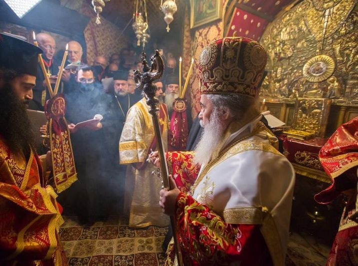 Sărbătoarea Crăciunului la peștera Nașterii Domnului din Betleem