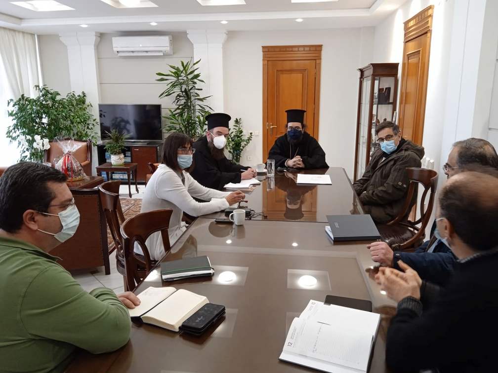 Συνάντηση Μητροπολίτη Καστορίας-Αντιπεριφερειάρχη για το Κέντρο Ελληνισμού