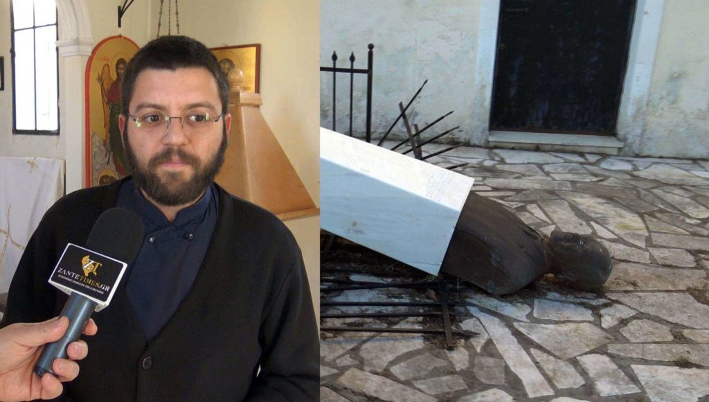 Λεηλασίες στο εκκλησάκι του Παλιού Νοσοκομείου Ζακύνθου