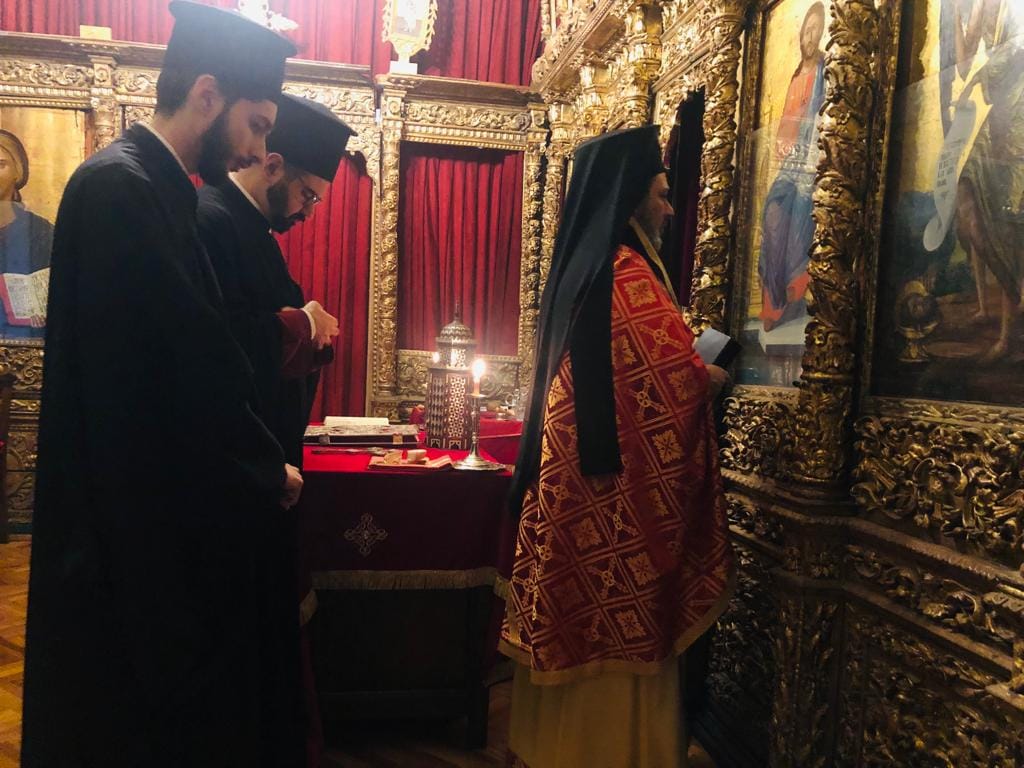 ΧΑΛΚΗ: Τρισάγιο για τον Οικουμενικό Πατριάρχη Μάξιμο τον Ε’