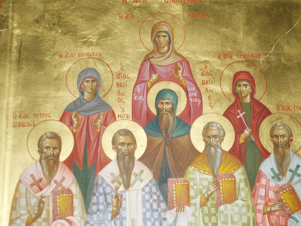 Μνήμη αγίας οικογένειας Μεγάλου Βασιλείου κι οσίου Ευστρατίου του Θαυματουργού (9 Ιανουαρίου)