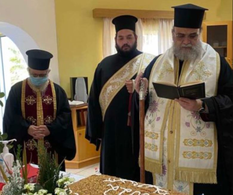 Κοπή Βασιλόπιτας στο στρατόπεδο της ΕΛΔΥΚ στην Μαλούντα