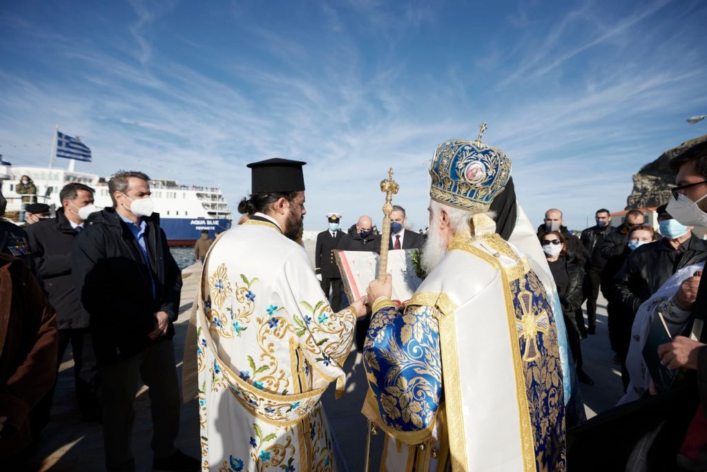 Great feast day of the Theophany today