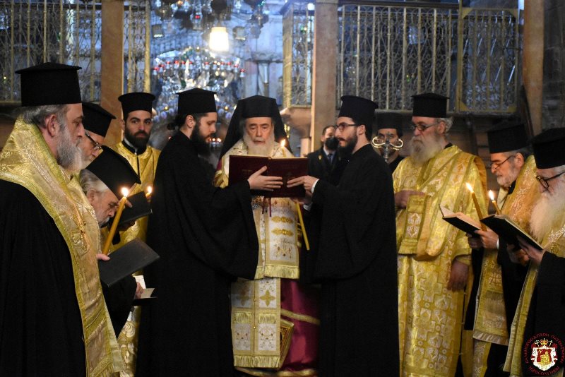 Memorial service in the Holy Land for Hagiotaphite Fathers of old