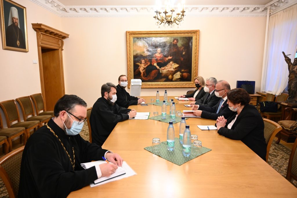 Στον Μητροπολίτη Βολοκολάμσκ ο ΥΠΕΞ της Κροατίας