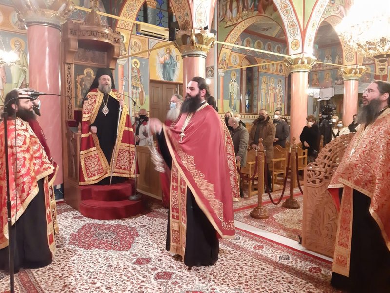 Στον Άγιο Αθανάσιο Μπάρας ο Μητροπολίτης Τρίκκης